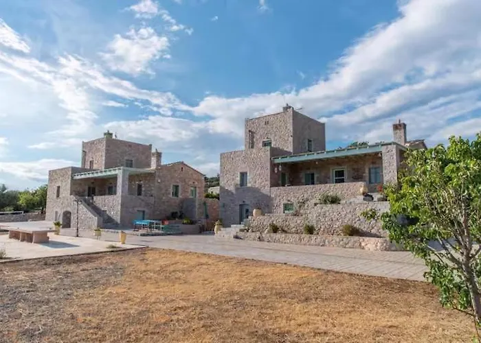 Vasiliki Traditional House In Mani With Sea View Вилла Ареополис
