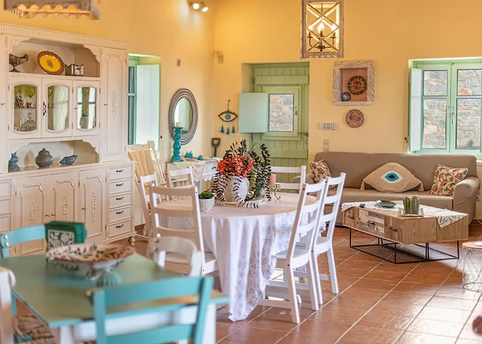 Villa Vasiliki Traditional House In Mani With Sea View Areopoli