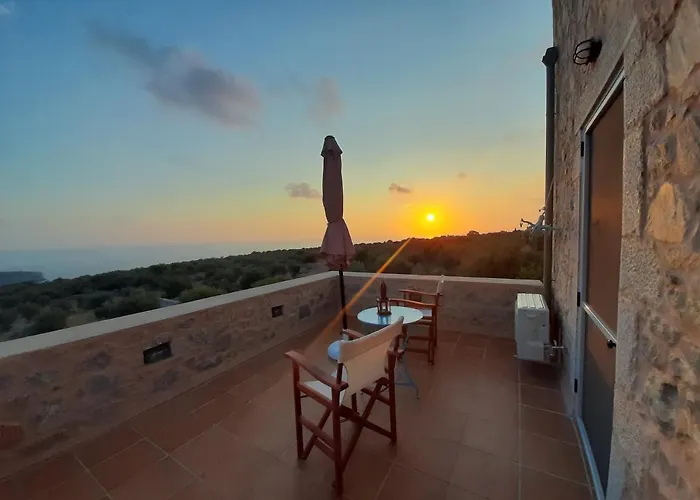 Villa Vasiliki Traditional House In Mani With Sea View